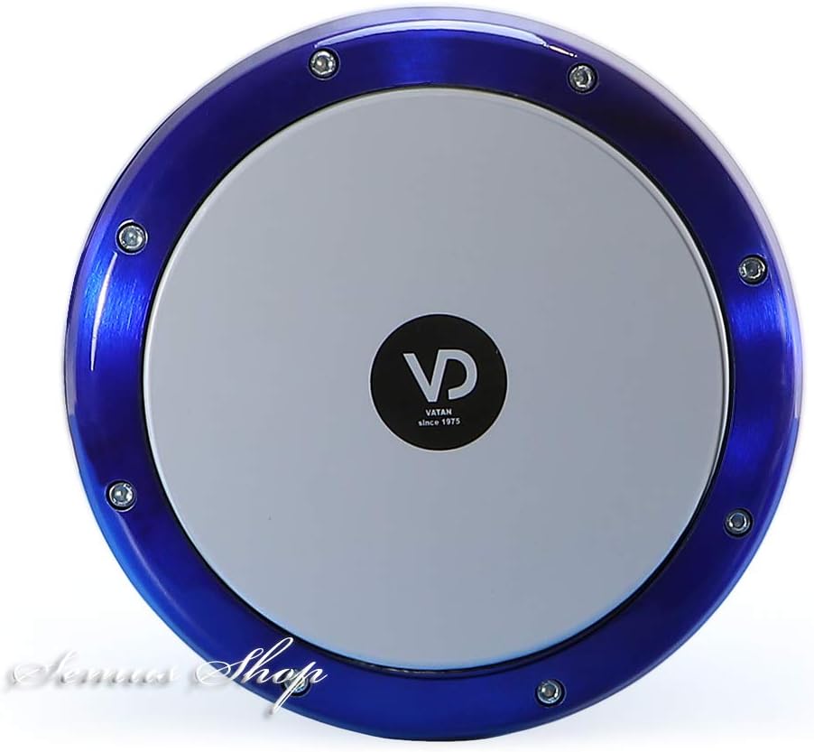 Vatan 3026 Ägyptische Darbuka, lackiert, 22 cm Durchmesser, Gr. L, Blau