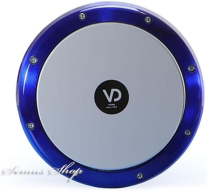 Vatan 3026 Ägyptische Darbuka, lackiert, 22 cm Durchmesser, Gr. L, Blau
