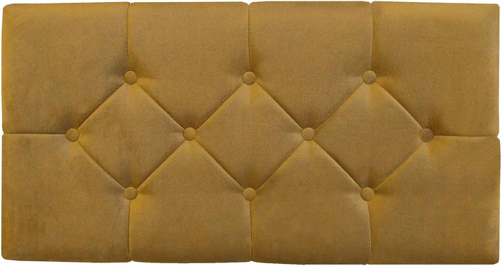 Comfort-Pur Sitzbank Sitzhocker Sitztruhe mit Stauraum Aufbewahrungsbox (Altgold), Altgold