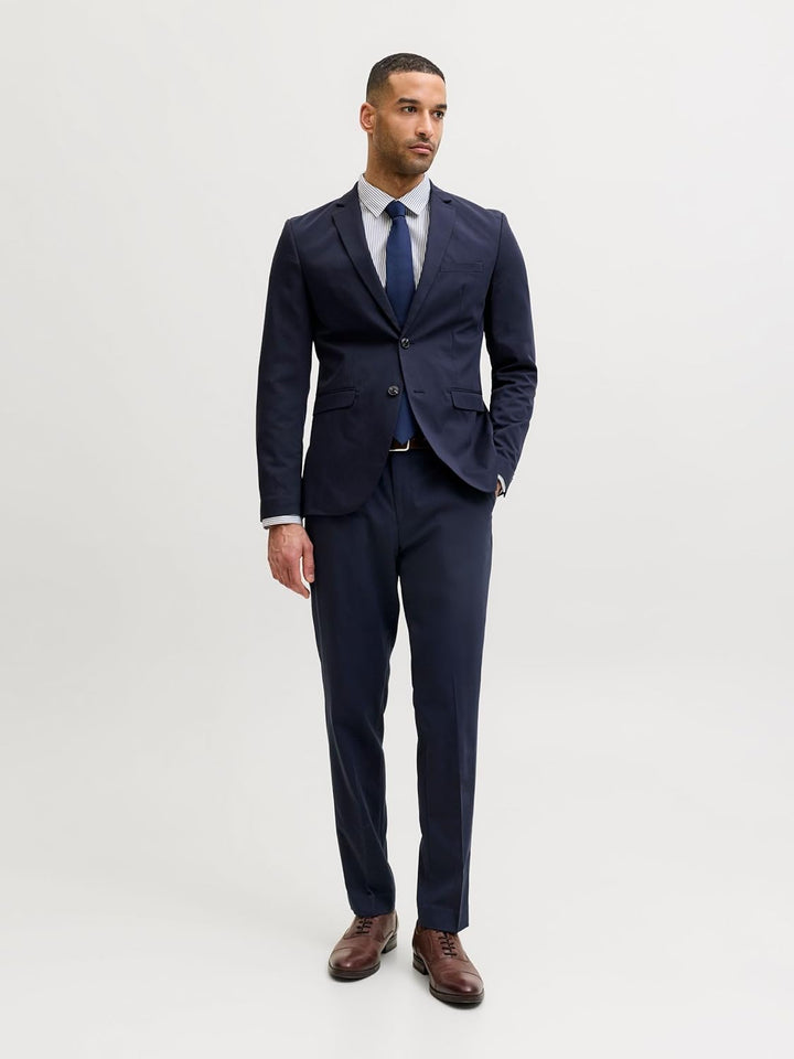 JACK & JONES Herren Jprfranco Suit Noos Business Anzug Hosen Set, Medieval Blue, 46 EU
