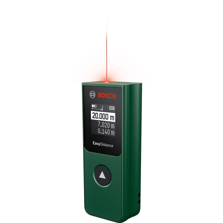 Bosch Home and Garden Laser-Entfernungsmesser EasyDistance 20 (einfache und präzise Messung bis 20 m