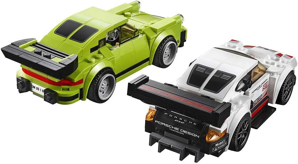LEGO 75888 Speed Champions Porsche 911 RSR und 911 Turbo 3.0 Single, Single