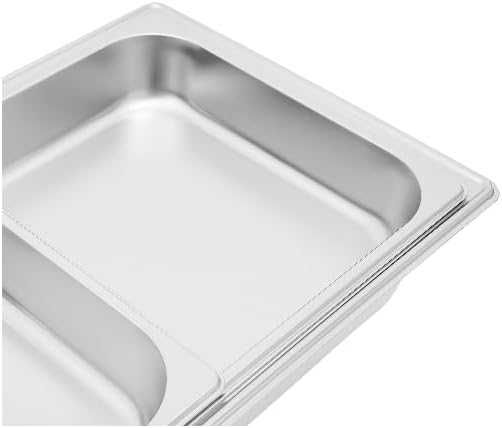 600w Chafing Dish Elektrisch, Pc-Klappdeckel, Visueller Warmhalteofen Mit Temperaturkontrolle, 9L Sp