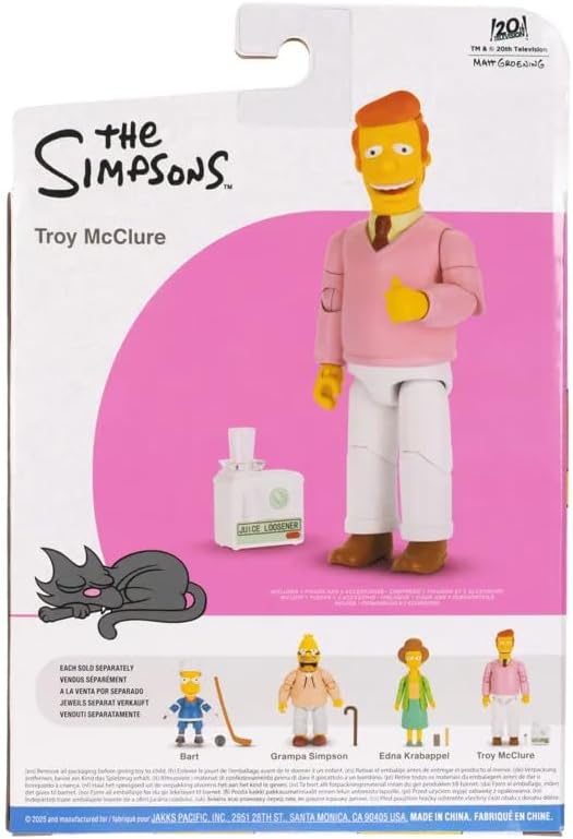 The Simpsons Troy Mcclure mit Aktentasche und Lufterfrischer, 12,7 cm
