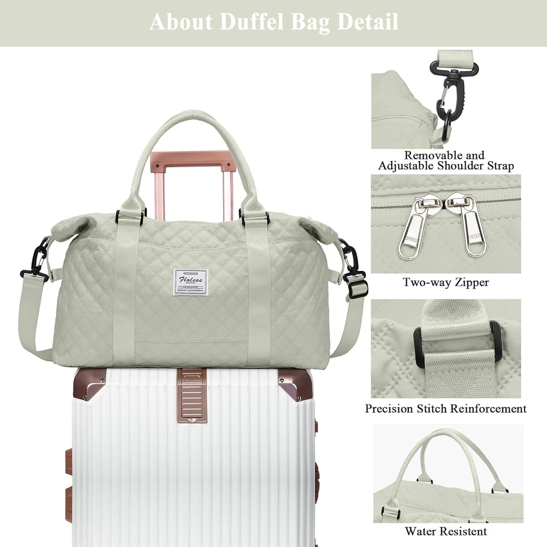 Reisetasche Damen Sporttasche Handgepäck Tasche Weekender Bag Schwimmtasche Wasserdicht Travel Bag D