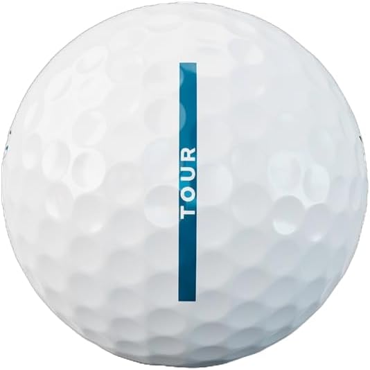 Vice Golf Tour White 2020 | 12 Golfbälle | Eigenschaften: exzellenter Kurzspiel-Spin, gerade Flugbah