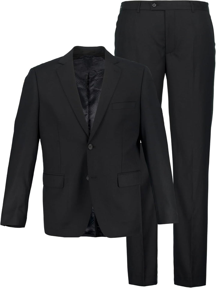 JP 1880 Herren grosse Grössen Übergrössen Menswear L-8XL Anzug KELTO, FLEXNAMIC®, bis Gr. 72/36 schw