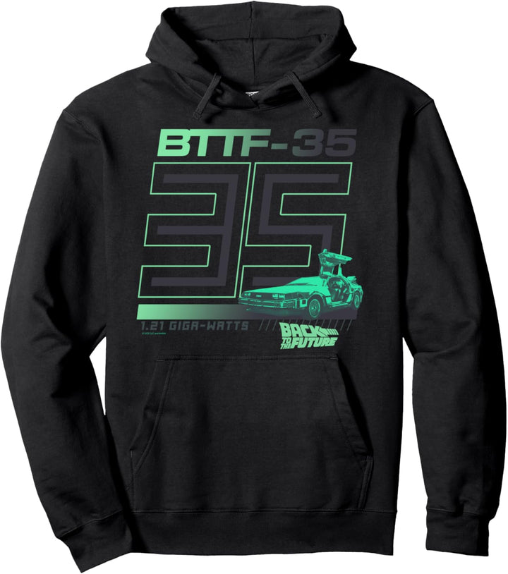 Back To The Future 35th 1.21 Giga-Watts 35 Logo Pullover Hoodie