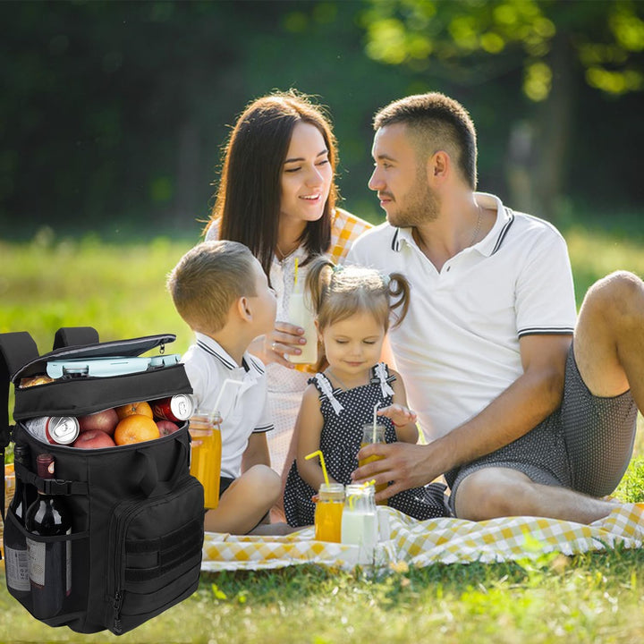 Hp hope Kühlrucksack 43L Isolierte Kühltasche Picknicktasche Warmhaltebox Kühlbox Kühlrucksack Gross