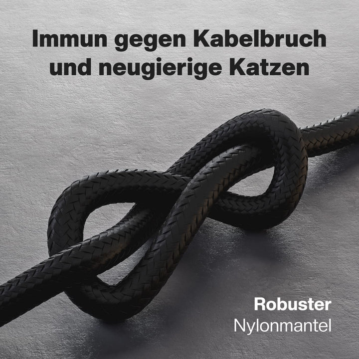 CABLETEX 2m USB 4 Gen3x2 Monitorkabel für Thunderbolt 3, USB C | 40GBit/s | 8K Video | 100W | 5A | 2