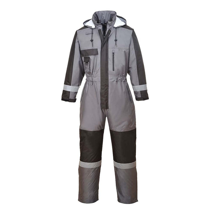 Portwest Winter Overall, Grösse: XXL, Farbe: Grau, S585GRRXXL Grau XXL, Grau XXL