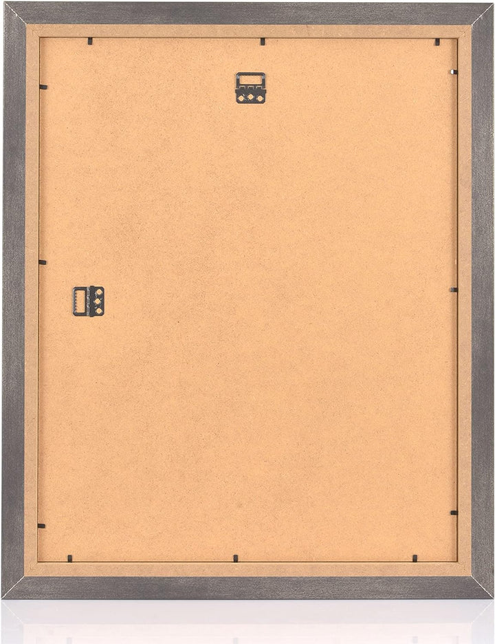 rahmengalerie24 Bilderrahmen 50x80 cm New Rio Rahmen Stahl Holz Acrylglas ohne Passepartout Portrait