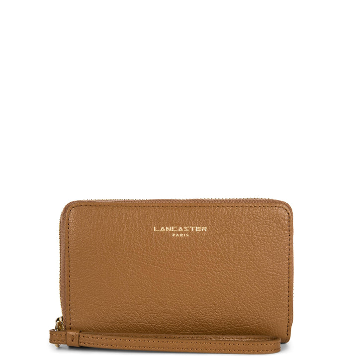 LANCASTER Dune Zip Around Wallet Camel S Camel, S Camel