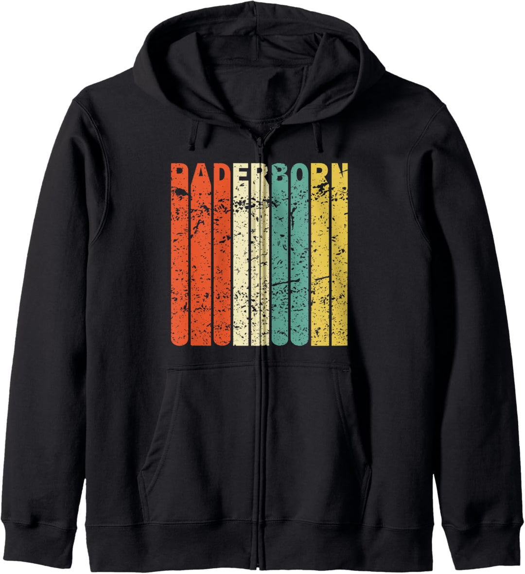 Retro Paderborn Einwohner Stadt Paderborner Kapuzenjacke