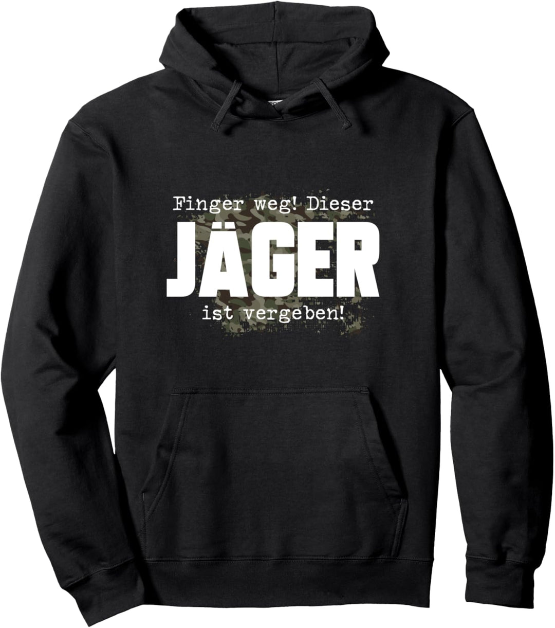 Finger weg! Dieser Jäger ist vergeben! - Partner Pullover Hoodie