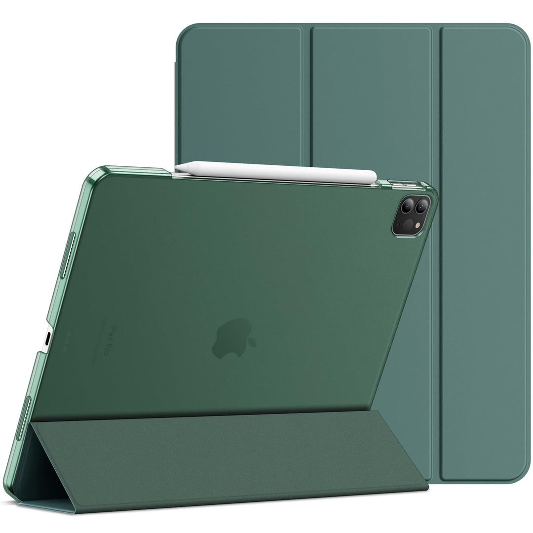 JETech Hülle für iPad Pro 12,9 Zoll (6./5. Generation, Modell 2022/2021), Unterstützung Pencil Aufla