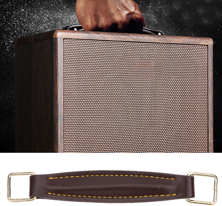 Griff für Gitarrenverstärker, Griff für Gitarrenkoffer, Ersatz aus PU-Leder mit interner Stahlverstä