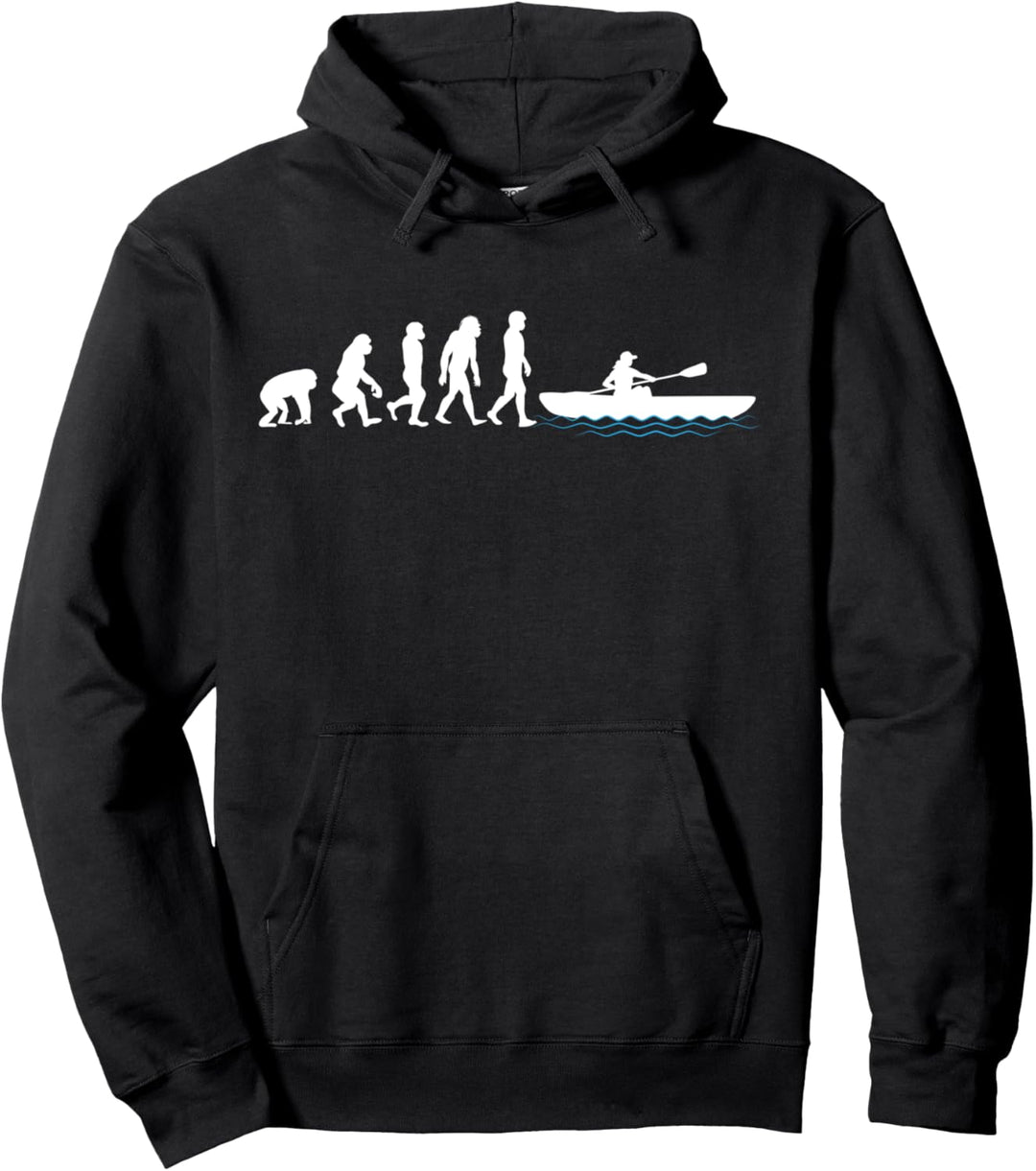 Kajakerin Evolution Kajak Paddel Kanutin Kanu Pullover Hoodie