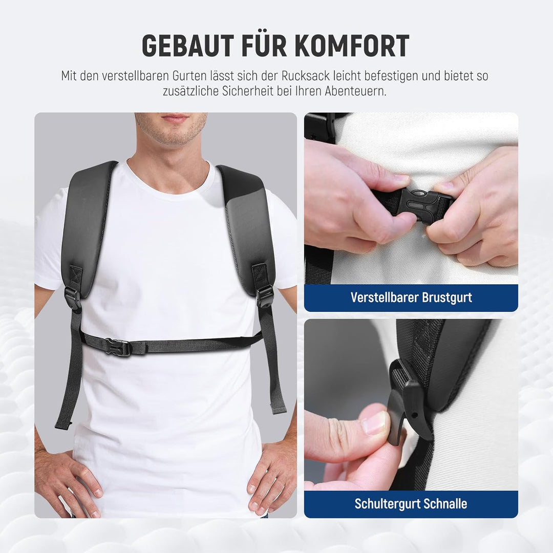 NEEWER Basics Kameratasche für Fotografen, Wasserdichter Digitalkamera Rucksack, stossfestes grosse