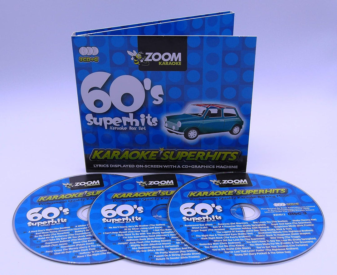 60'S Superhits 3 Cdg Set/75 Titel, Audio-CD