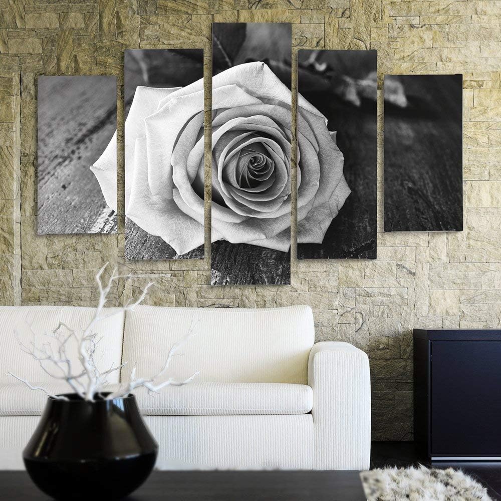 Feeby. Leinwandbild - 5 Teile - Bilder, Wand Bild, Wandbilder, Kunstdruck XXL, 5-Teilig, Typ A, 100x