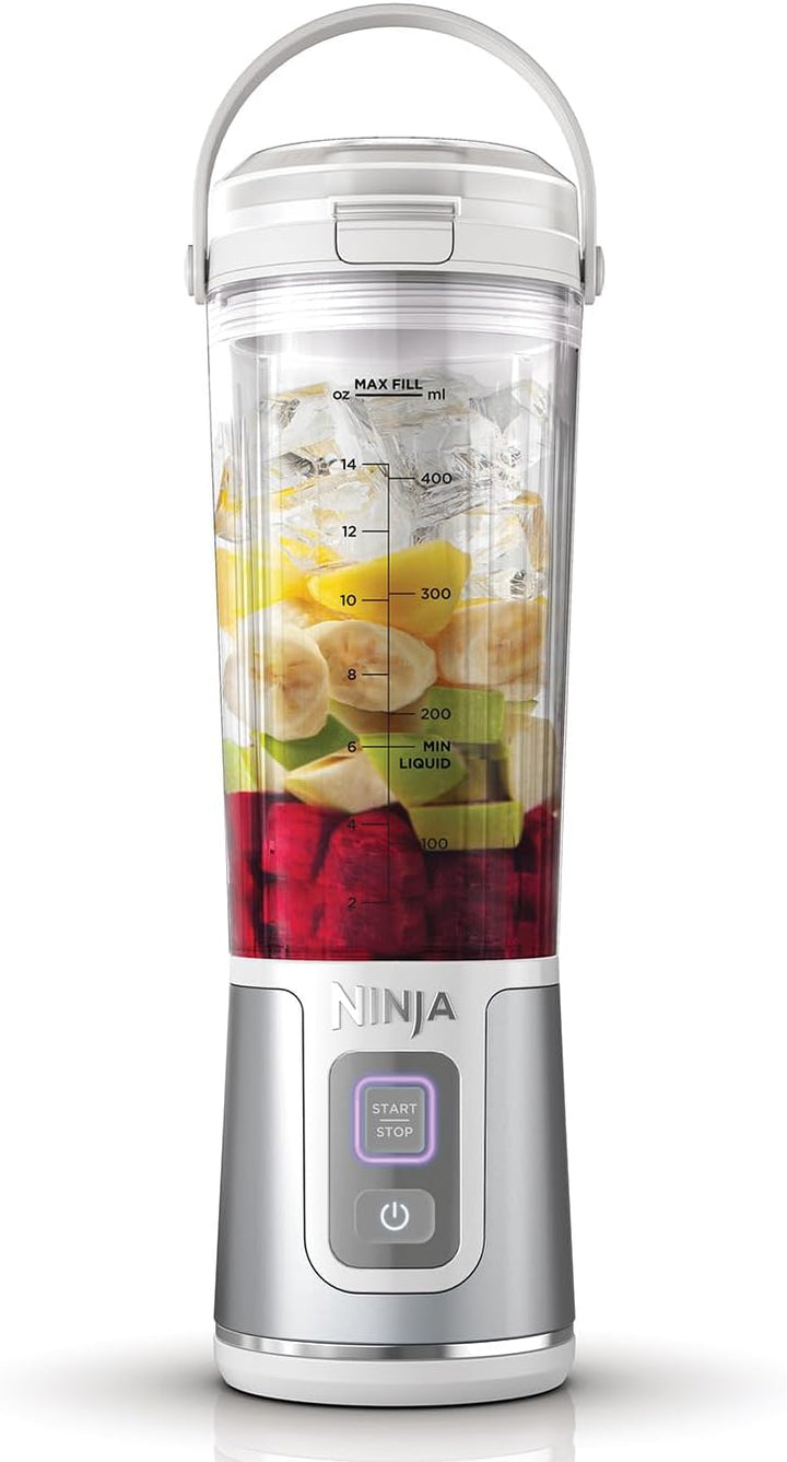 Ninja Blast Tragbarer Mixer / Blender / Smoothie Maker, 530ml Becher, Auslaufsicherer Deckel, Leistu