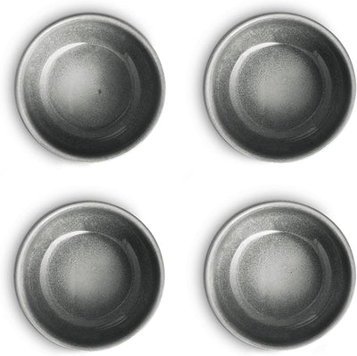 SPRINGLANE Schale klein 4er-Set - Geschirr Misty Cliff, Grau, Steingut Tafelservice, Schale klein 4e