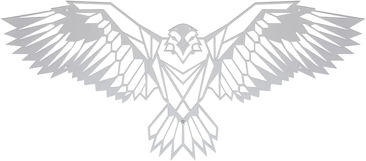 Hansmeier® Wanddeko aus Metall | 80 x 35 cm | Wasserfest | Für Aussen, Innen, Balkon & Garten | Meta