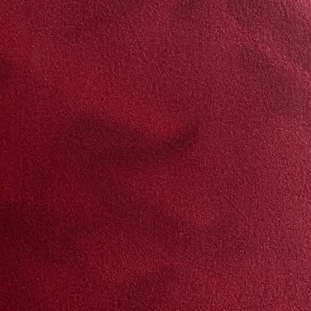 Uni Biber Bettwäsche Bordeaux, 1 Bettbezug 135 x 200 cm + 1 Kissenbezug 80 x 80 cm, Bordeaux 1 Bettb