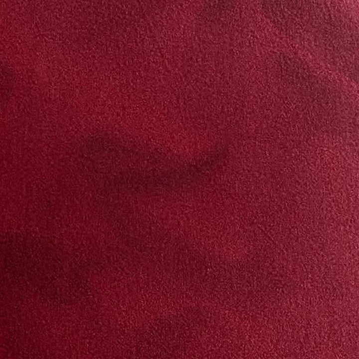 Traumschlaf Uni Biber Bettwäsche Bordeaux, 1 Bettbezug 200 x 200 cm + 2 Kissenbezüge 40 x 80 cm Bord