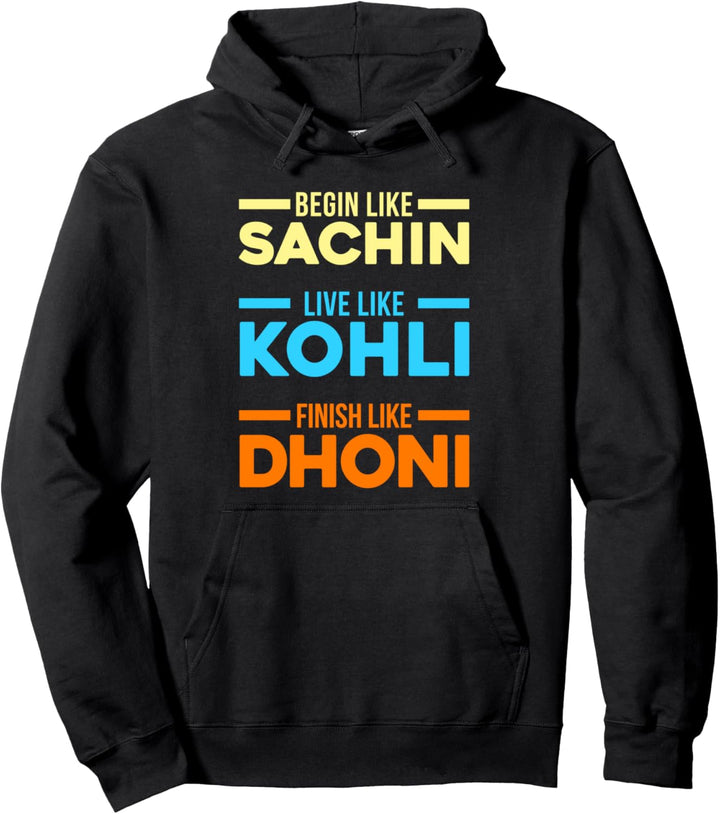 India Cricket-Team-Trikot für Fans Spieler Athleten Coach Pullover Hoodie