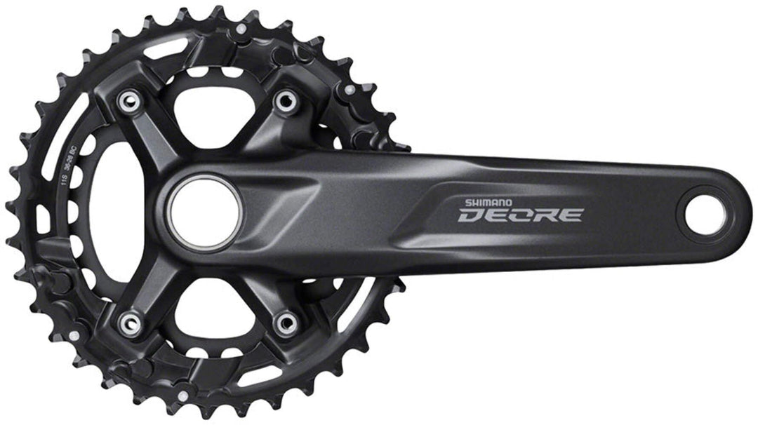 Shimano Unisex – Erwachsene Deore Kettenradgarnitur, Schwarz, Einheitsgrösse