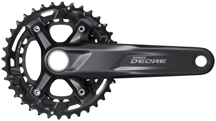 Shimano Unisex – Erwachsene Deore Kettenradgarnitur, Schwarz, Einheitsgrösse