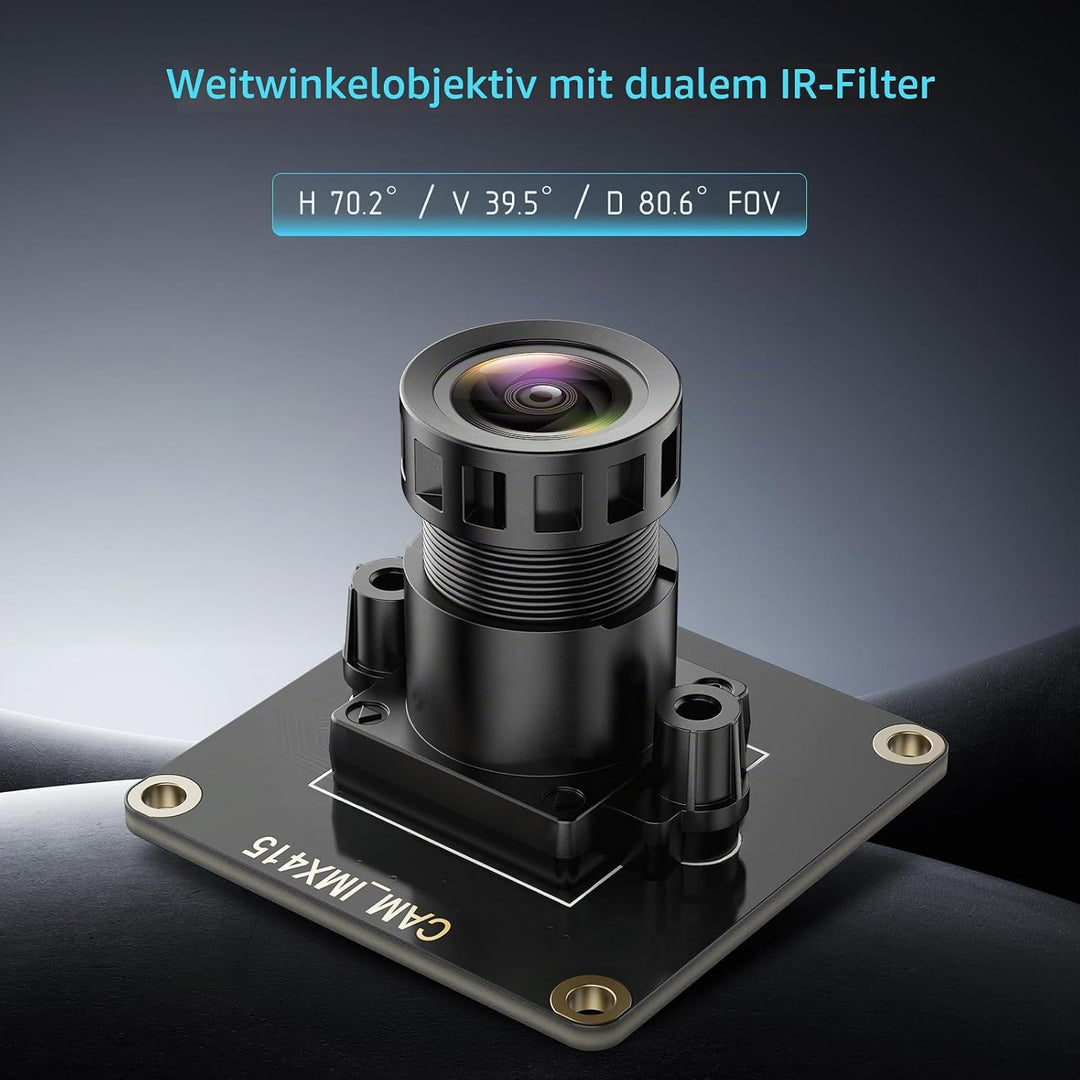 InnoMaker 4K 8MP Kamera-Modul für Raspberry Pi, Original STARVIS IMX415 Sensor 3864x2192@30FPS, 99°