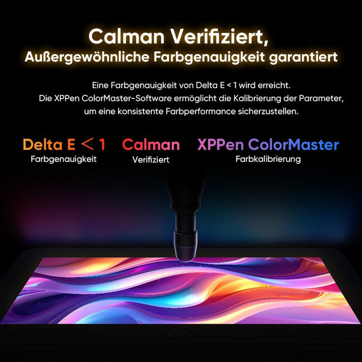 XPPen Artist Pro 27 (Gen 2) 4K UHD Grafiktablett mit Display 26,9 Zoll, 120Hz Zeichentablett für PC