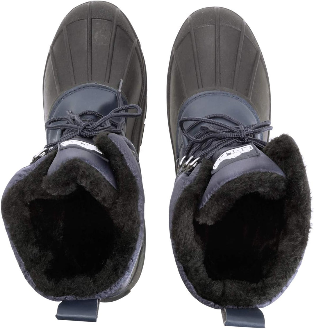 Polar Herren Dreck Schnüren Short Nylon Winter Schnee Regen Schnüren Wasserdicht Duck Stiefels 42 EU