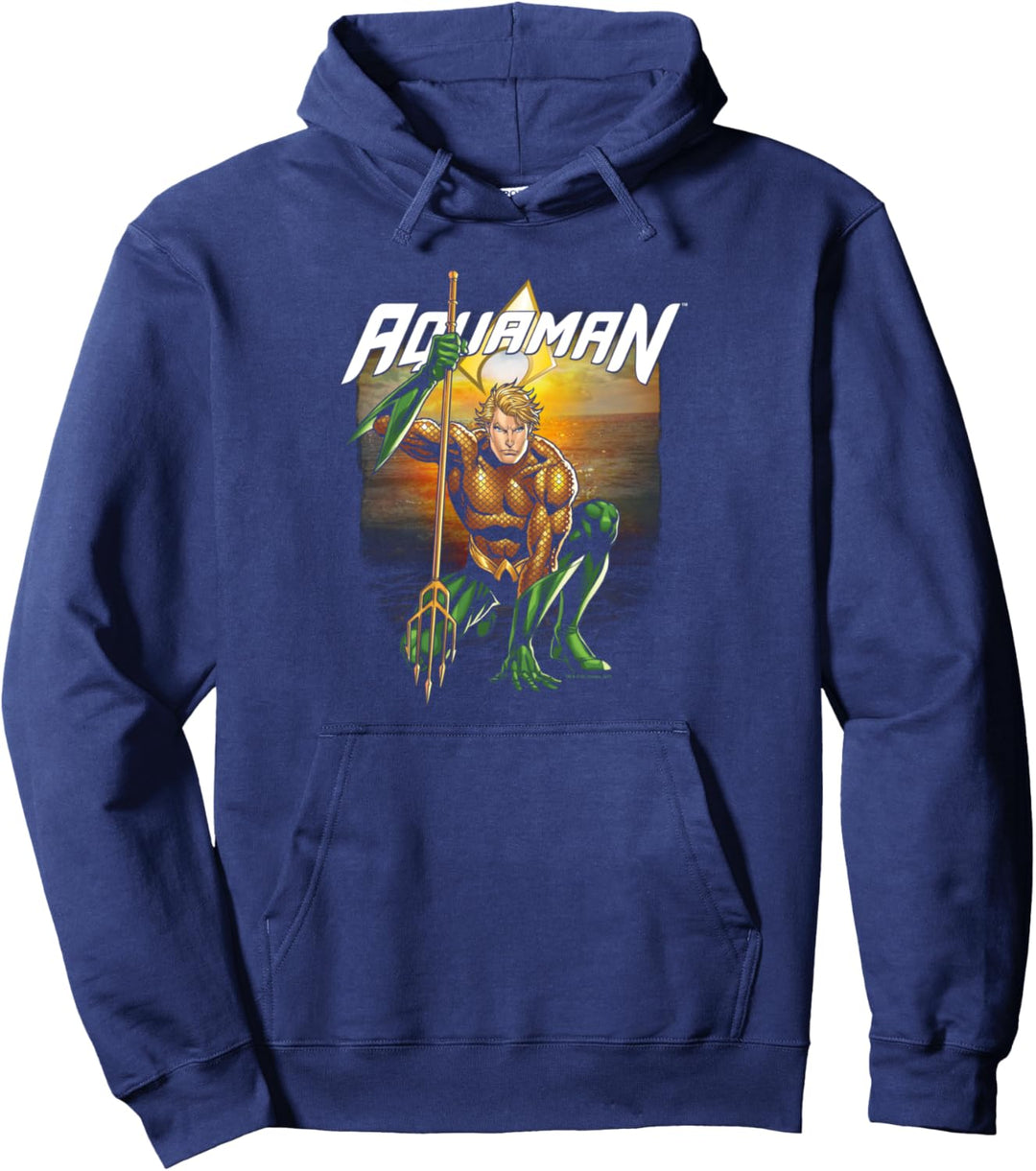 Aquaman Beach Sunset Pullover Hoodie