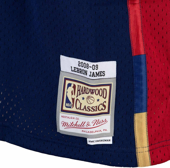 Mitchell &amp; Ness Swingman LeBron James Cleveland Cavaliers 08/09 Trikot L Navy, L Navy