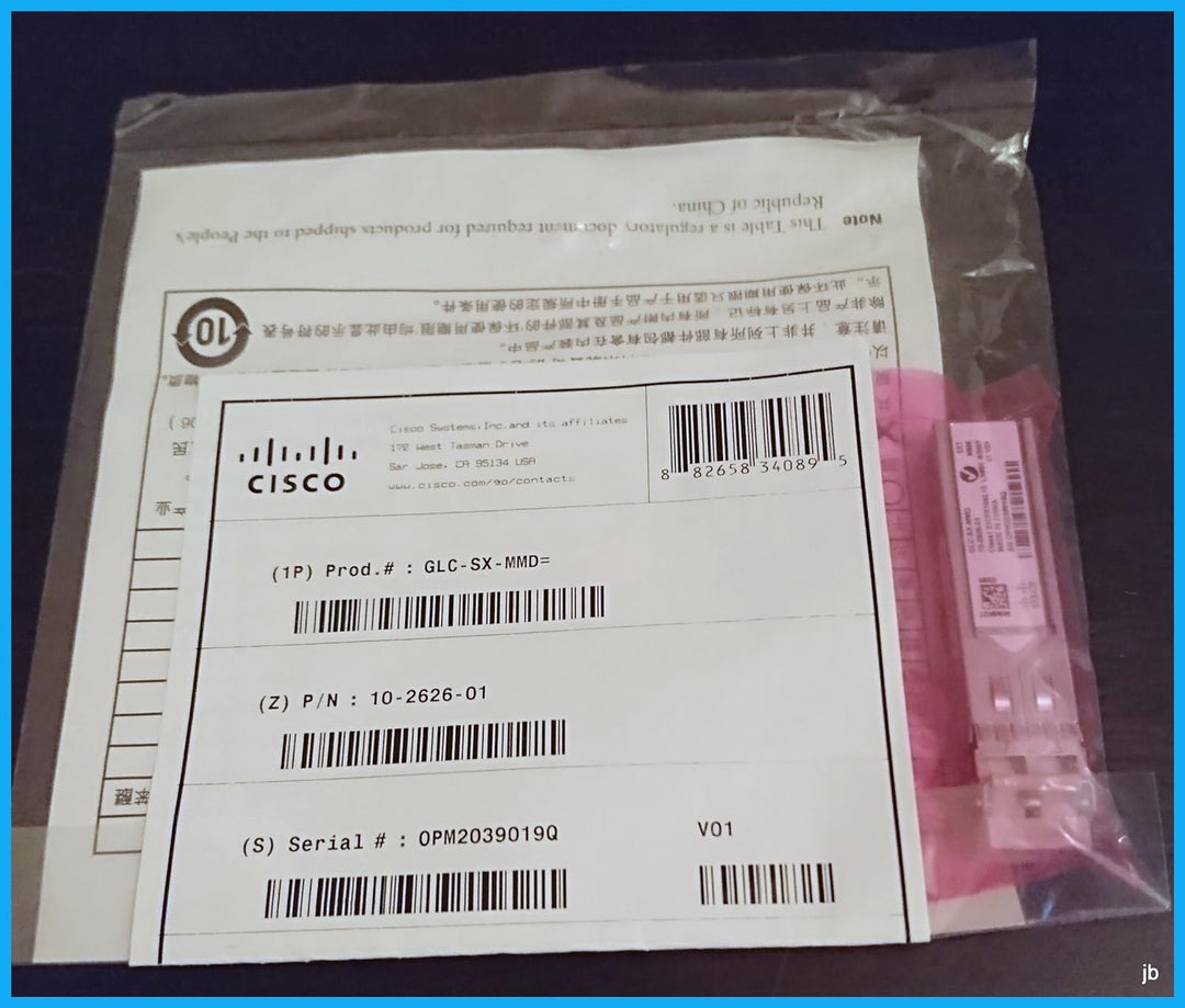 Cisco GLC-SX-MMD 1000Base-SX SFP Short Haul Multimode Speicher mit Dom Support