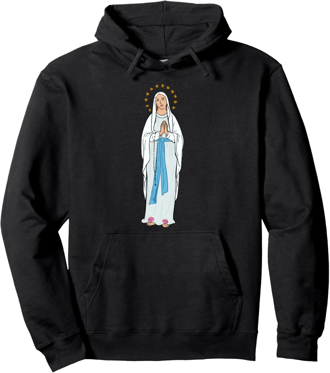 Lady of Lourdes - Virgen de Lourdes Pullover Hoodie