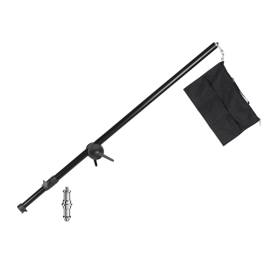 Walimex Galgen mit Beschwerungstasche (120-220 cm), Schwarz Single, Single