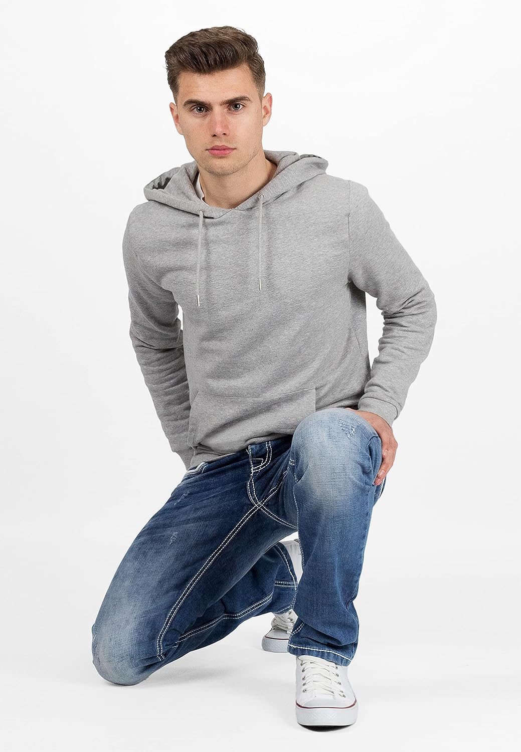 Cipo & Baxx Herren Jeans Regular Fit & Slim Fit – Stylische Denim für Männer mit Used Look, Reissver