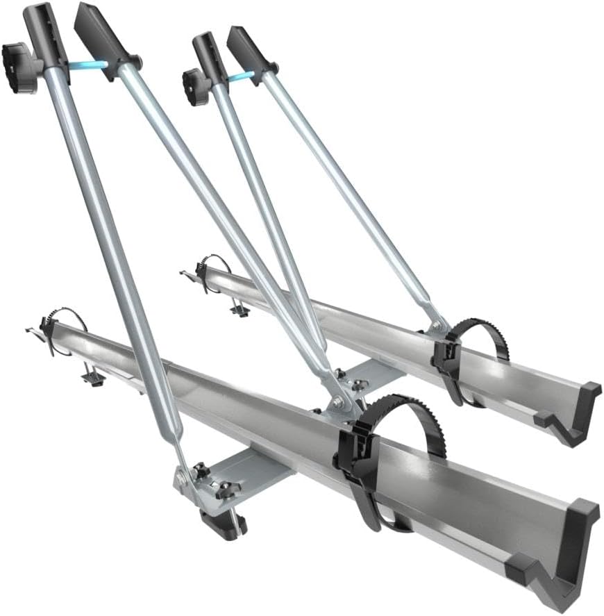 Mossa 2X Dachfahrradträger, Dachfahrradhalter mit Alubalken - BR5131