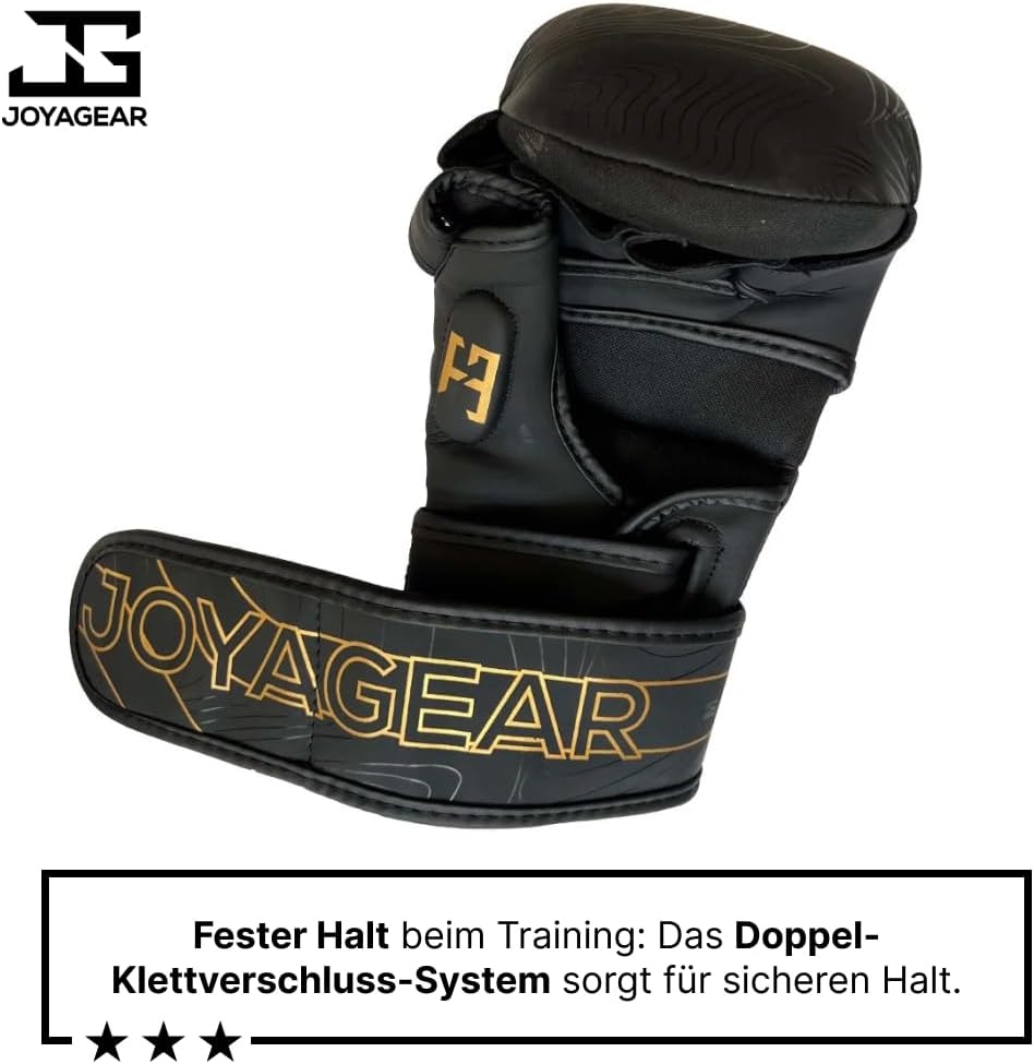 JOYAGEAR - MMA Handschuhe Essential - Hergestellt aus hochwertigem Kunstleder - Kampfsport Handschuh