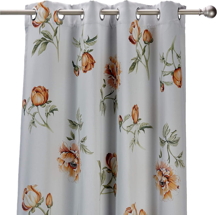 Albani Schal mit 8 Ösen/ Greta1/ 245x135 cm, Weiss, Orange