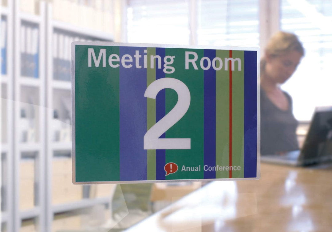 GBC selbstklebende Laminierfolien A3 125 mic, Peel'nStick, Robuste Laminiertaschen im 100er Pack, Gl