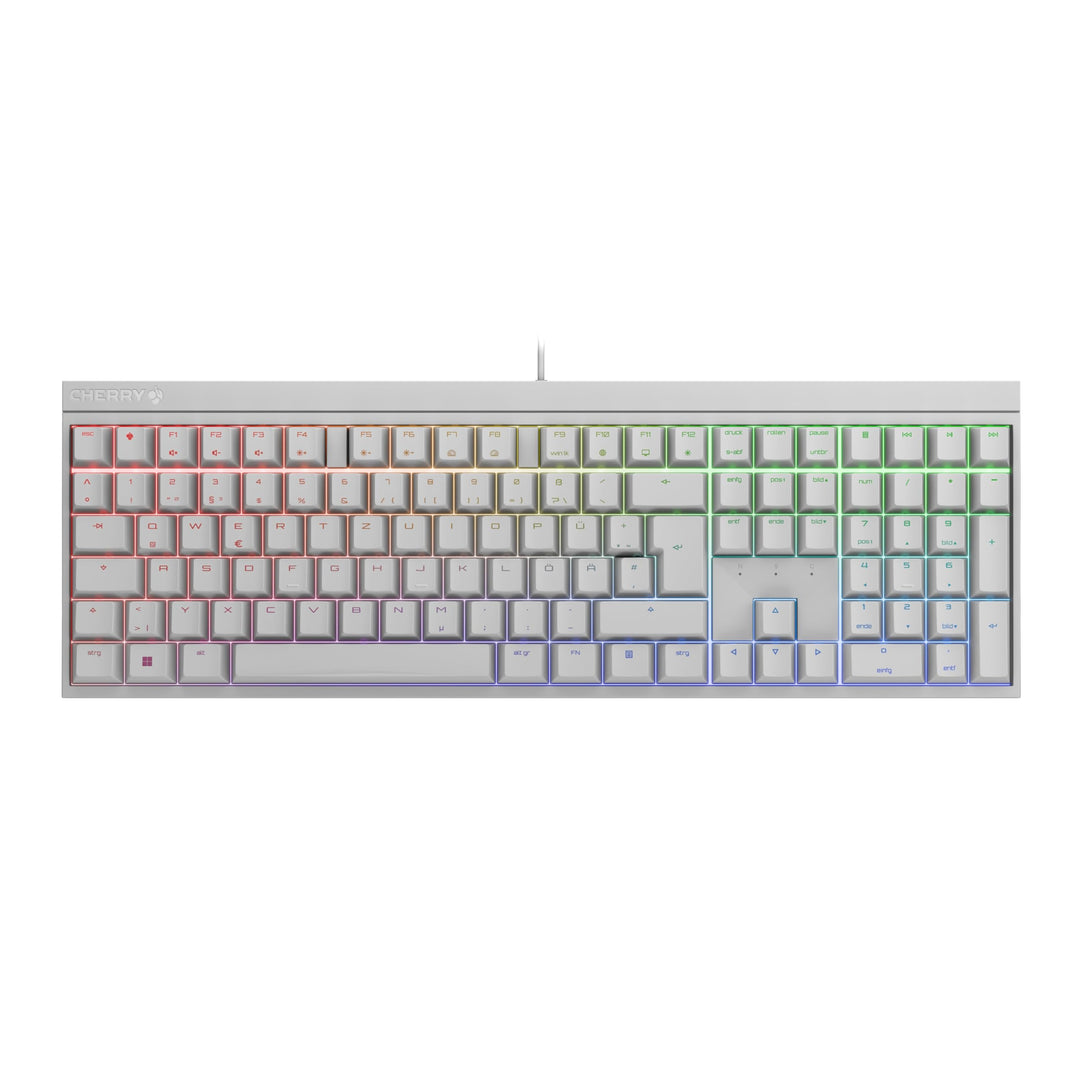 CHERRY MX429542 2.0S, mechanische Gaming-Tastatur mit RGB-Beleuchtung, Deutsches Layout (QWERTZ), ka