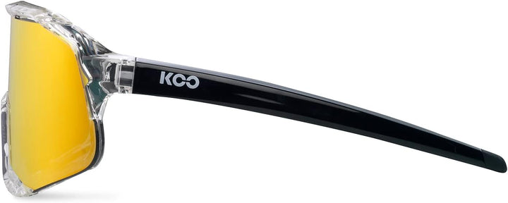 KOO Demos Sunglasses I Performance Eyewear for Road, MTB Cyclists & Cyclocross Sports Kristall Rot,