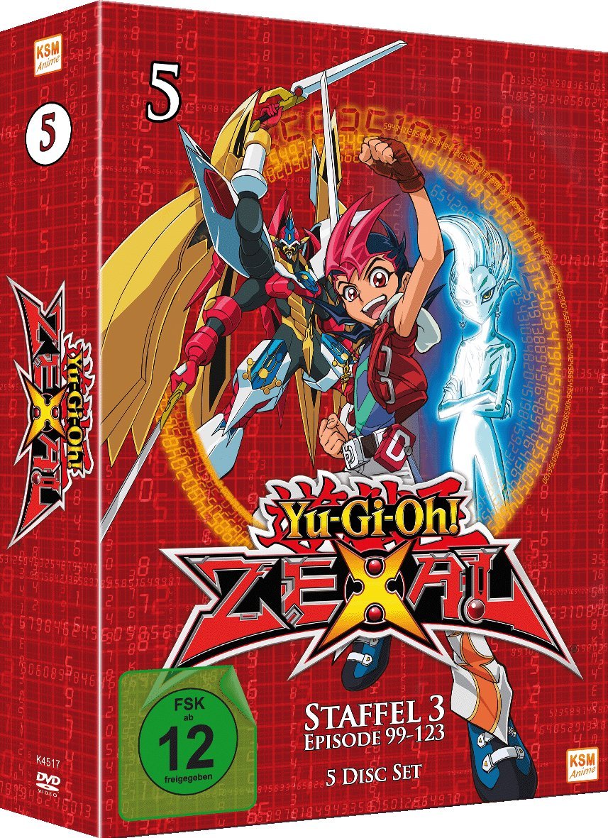 Yu-Gi-Oh! - Zexal - Staffel 3.1/Episode 99-123 [5 DVDs], DVD