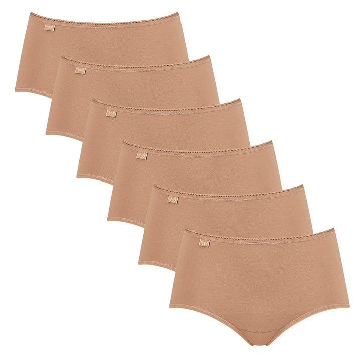 Sloggi Damen Slip (3er Pack), 6 X Brush